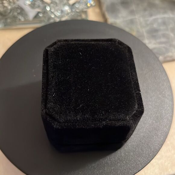 Radiant Orchid Quartz & White Zircon Ring Vermeil Rose Gold, Platinum Sz 8 - Picture 12 of 14